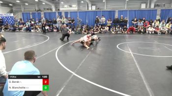 170 lbs Final - Omer Barak, FL vs Nate Blanchette, MA