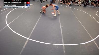 157 lbs Cons. Round 5 - Johan Alcantara Lund, Super D Wrestling vs Dalton Wilson, Summit Wrestling Academy