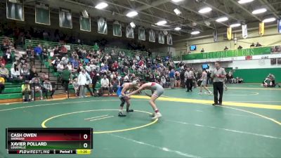 113 lbs Champ. Round 2 - Xavier Pollard, Louisville vs Cash Owen, Sheridan