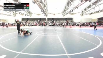 112-B lbs 5th Place - Jeremiah Jones, All I See Is Gold Academy vs Julian Caruso, Gentile Trained