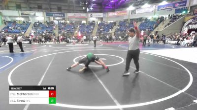 135 lbs Consi Of 8 #2 - Benjamin McPherson, Byers vs Jiraiya Straw, Rifle