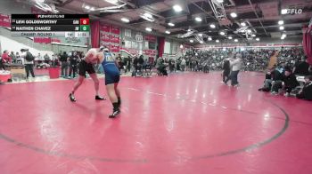 175 lbs Champ. Round 1 - Levi Goldsworthy, La Canada vs Naithen Chavez, JW North