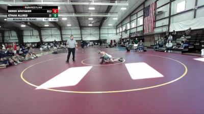 144 lbs Round 5 (8 Team) - Derek Whitaker, Millard B vs Ethan Allred, Snow Canyon