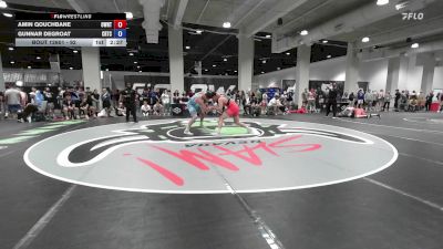 92 lbs Champ. Round 1 - Amin Qouchbane, Oregon Wrestling National Team vs Gunnar DeGroat, Charleston Regional Training Center
