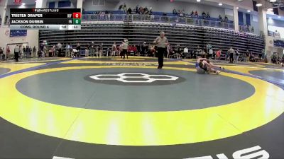106 lbs Cons. Round 4 - Tristen Draper, Defiance vs Jackson Durbin, Fremont Ross