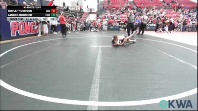 64-67 lbs Rr Rnd 2 - Emyle Thompson, HURRICANE WRESTLING ACADEMY vs Landon Oconner, Tonkawa Takedown Club