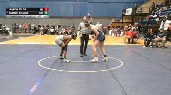 2 - 175 lbs Cons. Round 2 - Landon Fields, Union vs Patrick Collins, Randolph-Henry