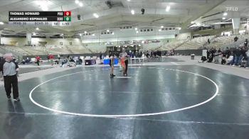 106 lbs 2nd Wrestleback (8 Team) - Alejandro Espinales, Station Camp High School vs Thomas Howard, Pigeon Forge High School