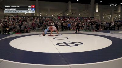 70 kg Champ. Rd Of 256 - Henry Gessford, The Charleston Wrestling Club vs Marco Frinzi, New York City RTC