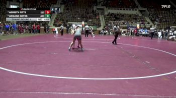 6-7A 138 Champ. Round 1 - Arianna Hayes, Alma Bryant vs Addisyn Pitts, Saraland
