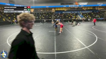 215 lbs 15th Place Match - Nathan McHugh, Hortonville vs Delvine Blidi, Waukee Northwest