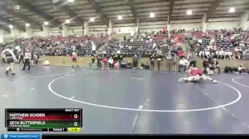 288 lbs Champ. Round 3 - Seth Butterfield, Mountain Ridge vs Matthew Schoen, Lone Peak