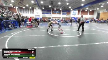 126 lbs Cons. Round 2 - Xander Prygrocki, Trabuco Hills vs Landin Arguelles, Hesperia