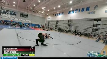 250 lbs Semifinal - Riley Hughes, Natrona Colts Wrestling Club vs Isaac Johnson, Sheridan Wrestling Club