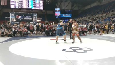 285 lbs Champ. Rd Of 32 - Luis Garcia, Kansas vs JT Kelso, Iowa