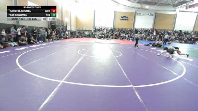126 lbs Round Of 16 - Cristel Miguel, Amity vs Liz Donovan, Pelham