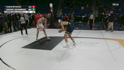 165 lbs Round Of 16 - Kaelib Reynolds, Greater Lawrence vs Anthony Archambault, Andover