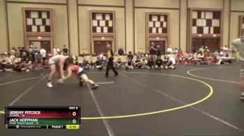 167 lbs Finals (8 Team) - Jack Hoffman, Steel Valley Black vs Jeremy Pitcock, Olympic