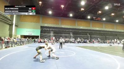 138 lbs Cons. Round 2 - Ashton Bethke, Twelve Bridges vs Silas Preciado, Edison