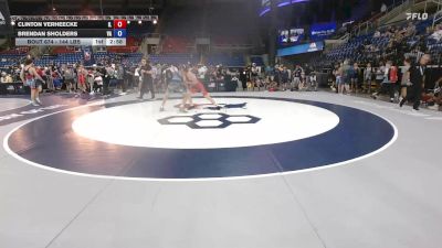 144 lbs Cons. Sub-rd Of 64 - Clinton VerHeecke, IL vs Brendan Sholders, VA