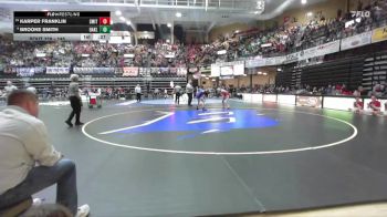 145 lbs Cons. Round 3 - Brooke Smith, Oakley HS vs Karper Franklin, Smith Center HS