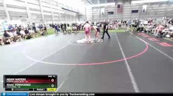 182 lbs Placement Matches (8 Team) - Adam Waters, Pennsylvania Blue vs Isaac Fernandez, California