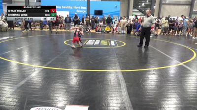 66 lbs Consi Of 8 #2 - Wyatt Miller, New Oxford vs Brennan Wise, York