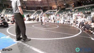 52 lbs Rr Rnd 2 - Hank Foon, Team Tulsa RED vs Kayde Legg, Keystone Kids Wrestling Club