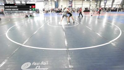 126 lbs Consi Of 16 #2 - Evan Boulard, ME vs Landen Vercoe, MD
