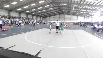 46 lbs Semifinal - Elijah Beck, Top Rank vs Clay Randall, NAZ Grapplers