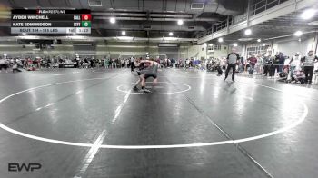 115 lbs Round Of 16 - Ayden Winchell, Callan Wrestling Academy vs Nate Edmondson, Standfast