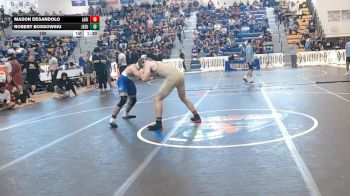 190 lbs Quarterfinals (8 Team) - Robert Bossowski, Jesuit vs Mason Desandolo, Lake Gibson