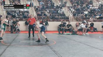 95_B lbs Final - Grant Lazor, Chestnut Ridge vs Tyler Farmer, Frazier