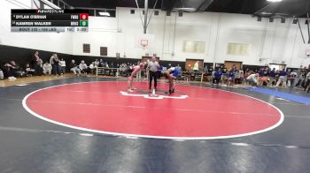 165 lbs Round Of 16 - Dylan O'Brian, Fairfield Warde vs Kamren Walker, West Haven