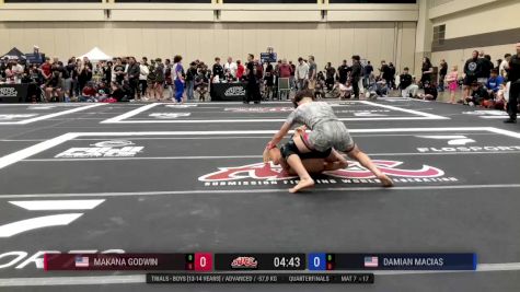Makana Godwin vs Damian Macias 2025 ADCC Orlando Open/Youth Trials