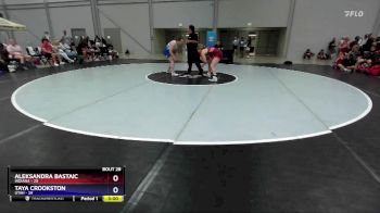 140 lbs Placement Matches (16 Team) - Aleksandra Bastaic, Indiana vs Taya Crookston, Utah