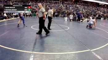 2A 215 lbs Quarterfinal - Nash Mullis, North Stanly vs Payton Jessup, Madison High School