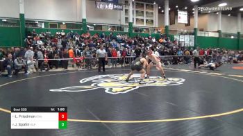 160 lbs Prelims - Lucas Friedman, Fox Lane vs Jack Spahn, Islip