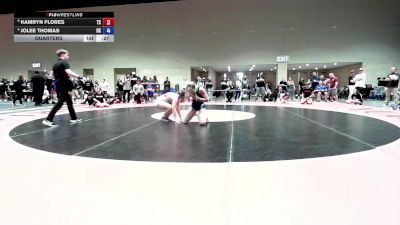 120 lbs Quarters - Rhys Bernier, CO vs Stephanie Lopez, TX