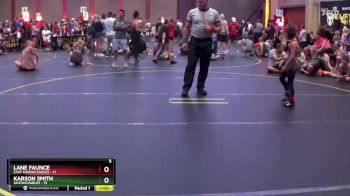 61 lbs Round 2 (4 Team) - Lane Faunce, East Kansas Eagles vs Karson Smith, Untouchables