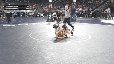 106 lbs Consi Of 8 #1 - Elham Hashimi, Livermore (NC) vs Wyatt Carnrite, Poway (SD)