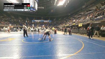145 lbs Round Of 32 - Liam Williams, State College vs Archer Beck, Armstrong