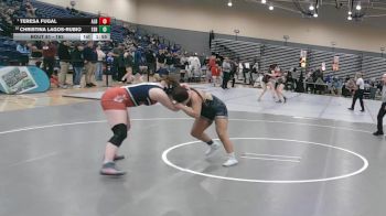 185 lbs Champ. Round 1 - Teresa Fugal, Albermarle vs Christina Lagos-Rubio, Freedom (South Riding)