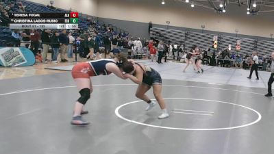 185 lbs Champ. Round 1 - Teresa Fugal, Albermarle vs Christina Lagos-Rubio, Freedom (South Riding)