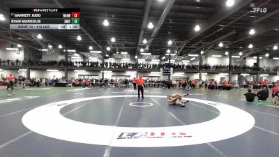 118 lbs Round Of 64 - Garrett Judd, Warwick Valley vs Evan Margolis, Smithtown West