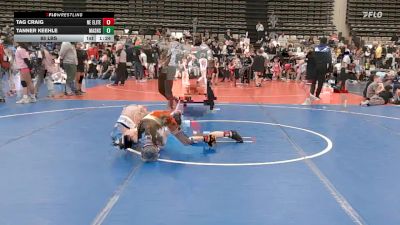85 lbs Rr Rnd 4 - Tag Craig, Nebraska Elite - ESE vs Tanner Keehle, Mat Assassins Gray - ESE