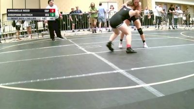 145 lbs Consi Of 4 - Annabelle Reed, Chaparral HS vs Josephine Rettich, Reign WC