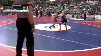 4A 120 lbs Cons. Semi - Kaden Huffman, Dover vs Wyatt Head, Mena