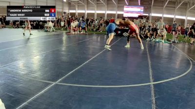 285 lbs Semis - Andrew Arroyo, Wright Wrestling Academy vs Kade West, Washington