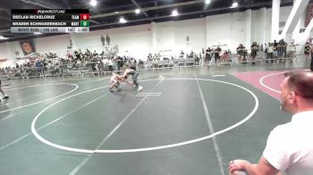 109 lbs Round Of 16 - Declan Rickelcruz, Team Aggression vs Braden Schwarzenbach, Mantanona TC